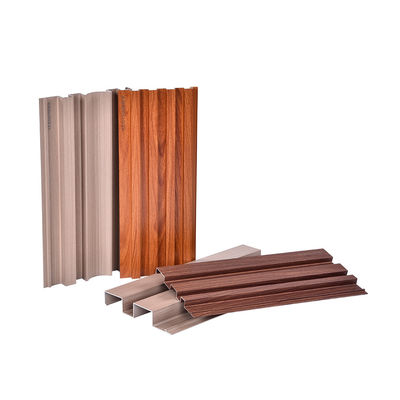 Environmental Friendly Fluted Metal Panel Fireproof Aluminum Wall Plates