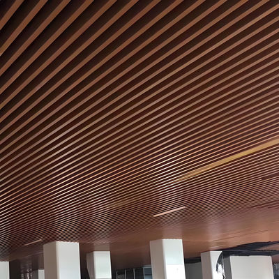 3D Designed Aluminum Ceiling Wall Panels Acoustic Suspended Ceiling Baffles For Indoor Decor