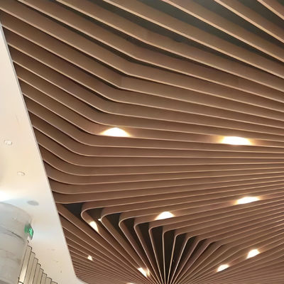 Linear Square Tube Metal Aluminum Stretch Ceiling Wall Panel